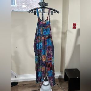 Patchwork jumpsuit